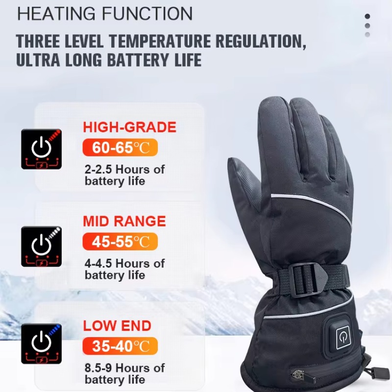 Snowboard Touchscreen Heat Win - Touch Screen Gloves ulasan dan harga