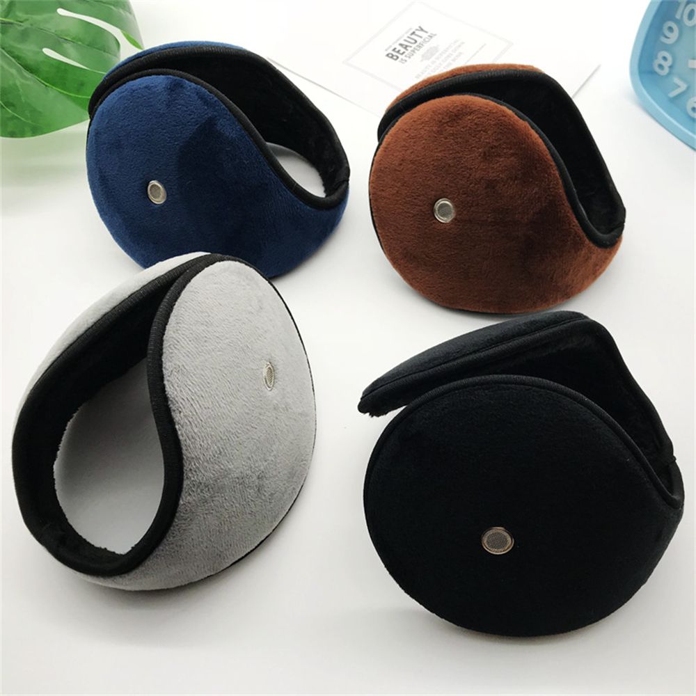 Mens Ear Muffs Winter Ear Warm - Fleece Ear Warmer Band ulasan dan harga