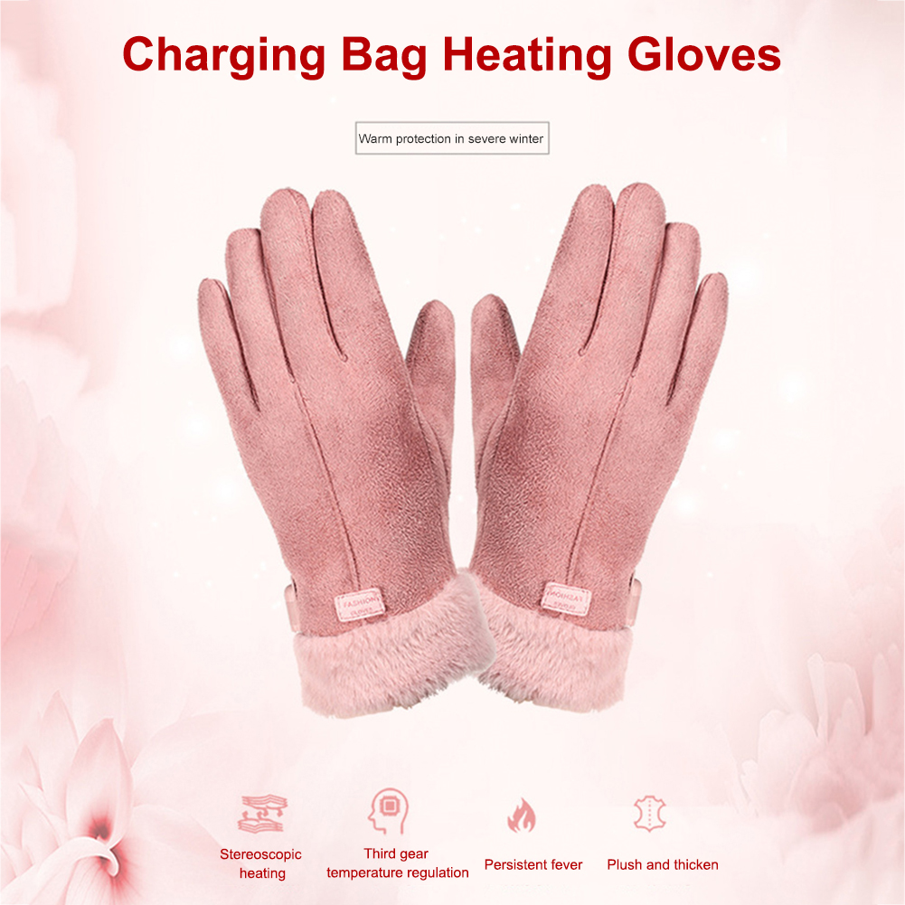 USB Electric Heated Gloves Out - Touch Screen Gloves ulasan dan harga