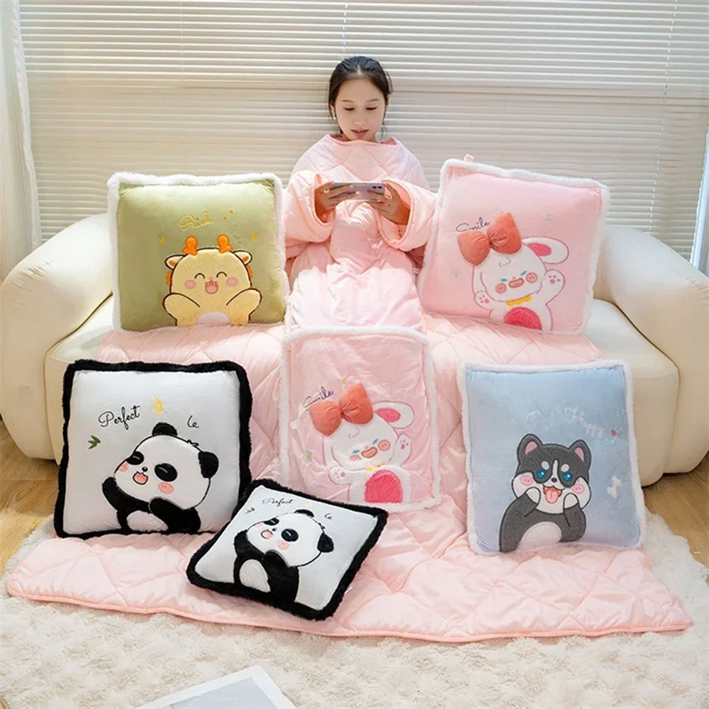 Wearable Blanket Cozy Fleece W - Sherpa Hoodie Fleece ulasan dan harga