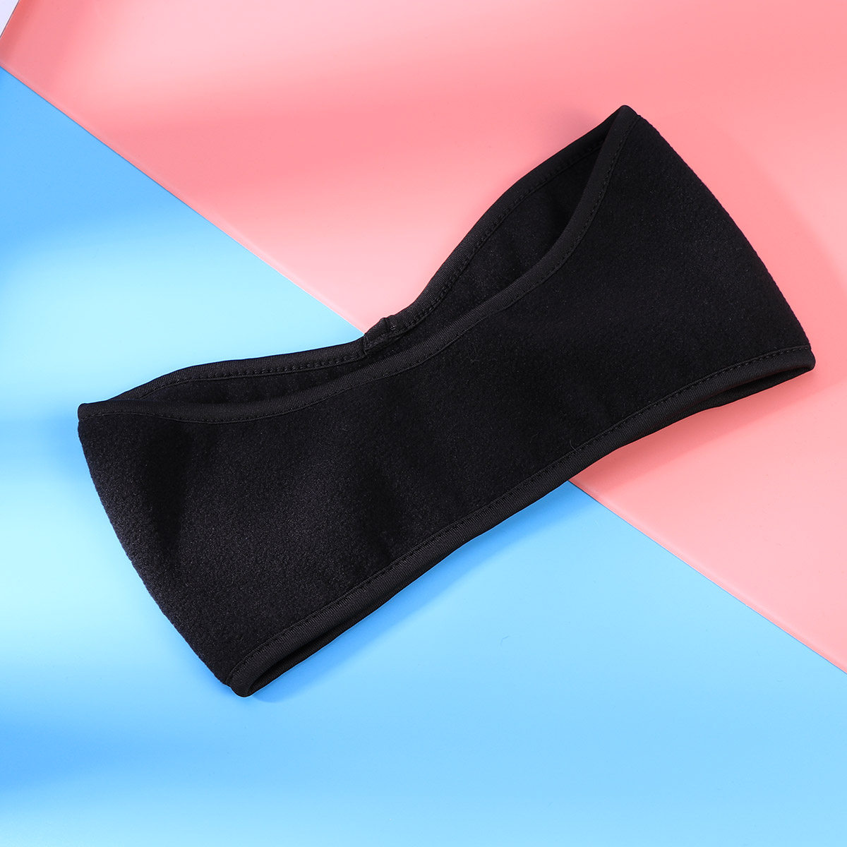 Unisex Black Ear Warmer Headba - Fleece Ear Warmer Band ulasan dan harga