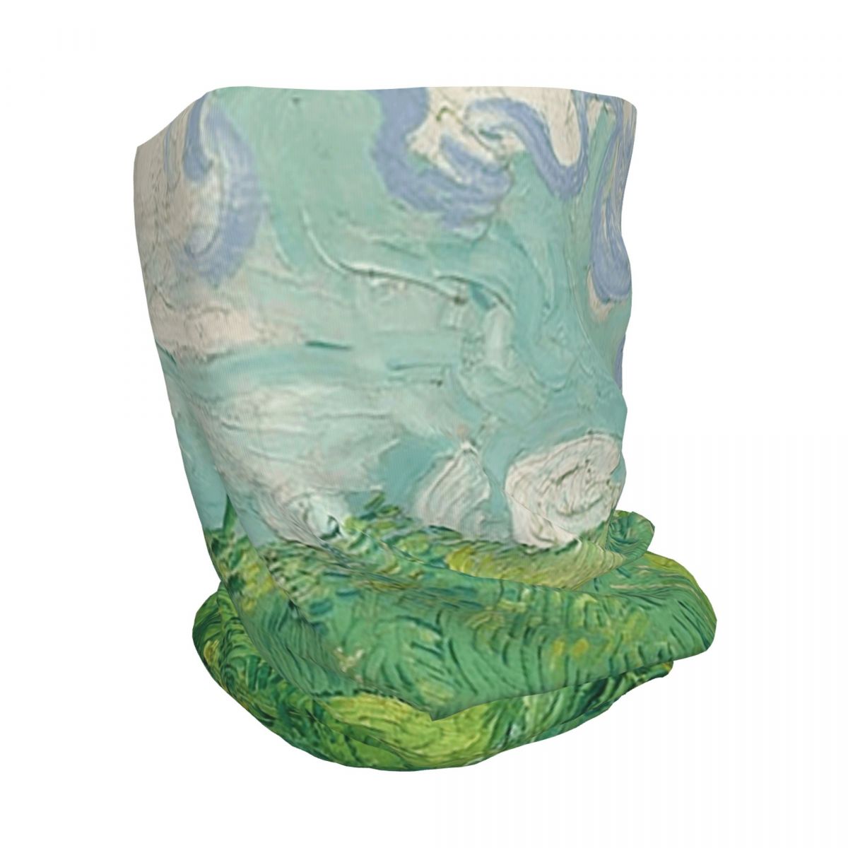 Green Wheat Fields, Auvers, Vi - Knit Beanie Hat Warm ulasan dan harga
