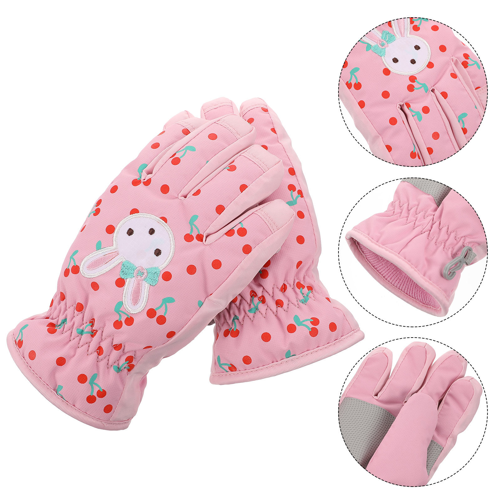 1Pair Ski Gloves Waterproof Wi - Snow Glove Insulated ulasan dan harga