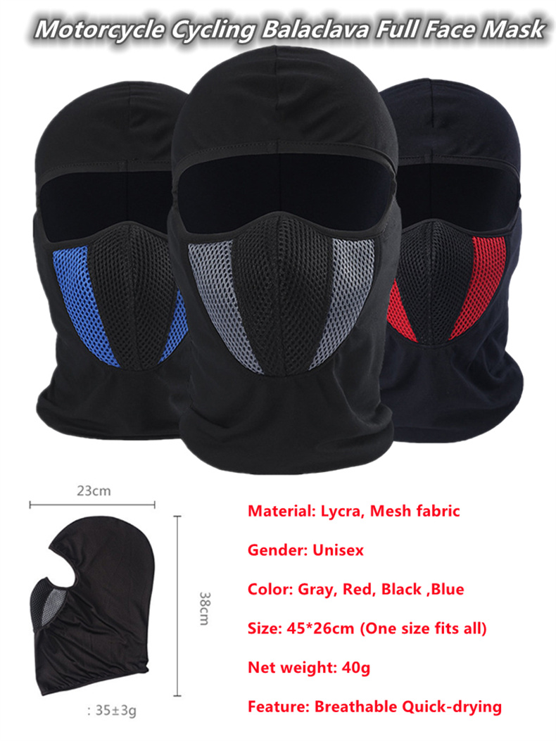 Balaclava Motorcycle Face Mask - Balaclava Ski Mask ulasan dan harga